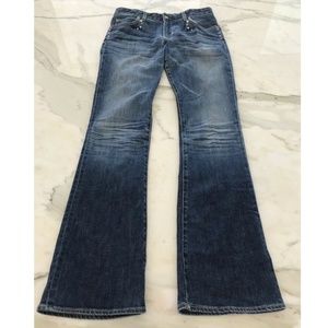 PAPER DENIM CLOTH BOOTCUT STUDDED JEANS SIZEZ 27